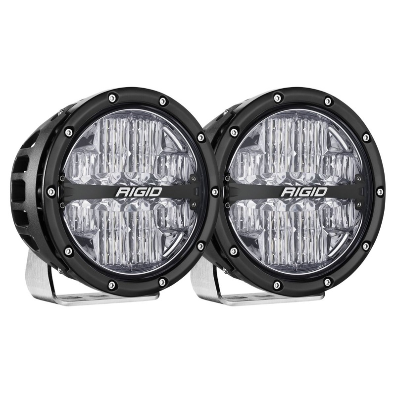 Rigid 360-Series 6″ RGBW Drive Optic with RGBW Backlight LED Light Pods