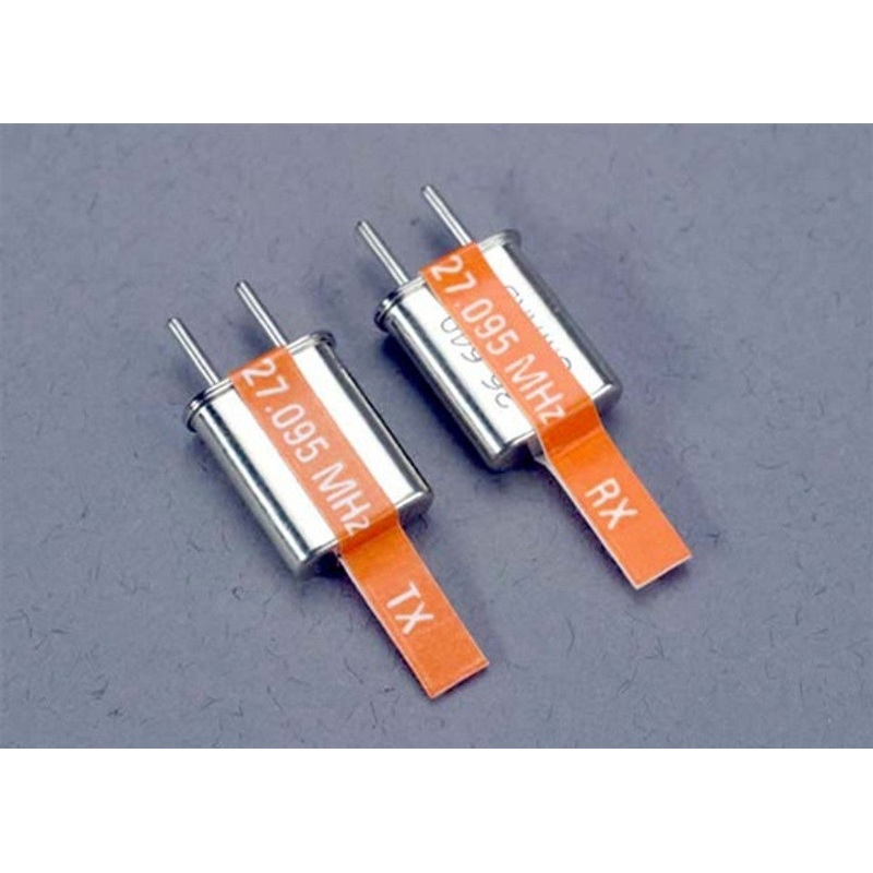 Traxxas #3 crystal set, orange- 27.095 mhz