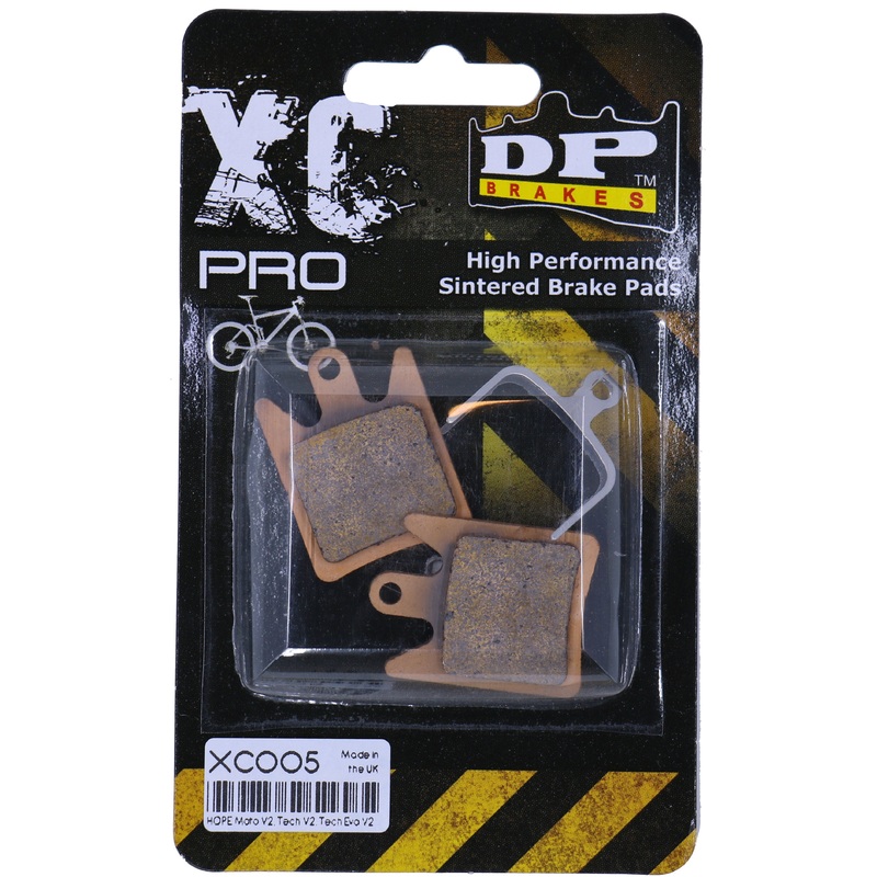 XC PRO – DP BRAKES X-Country Sintered Disc Brake Pads for Hope Moto V2 Systems
