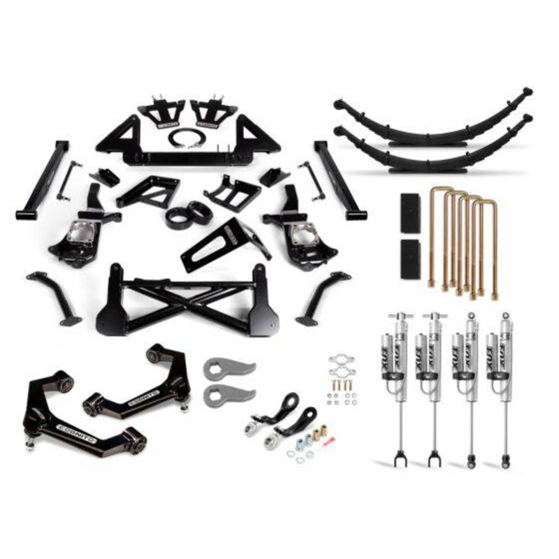 2020-2024 GMC/Chevrolet 2500/3500 Cognito 12-Inch Performance Lift Kit with Fox 2.0 PSRR Shocks