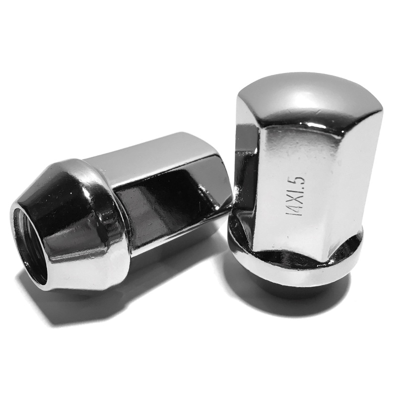 Large Seat 14×1.5 OE Dodge Acorn Lug Nut 7/8 Inch Hex OEM Factory Stock