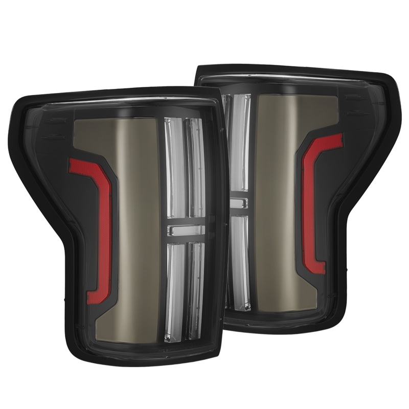 07-13 Toyota Tundra Nova-Series Prismatic LED Tail Lights Alpha-Black