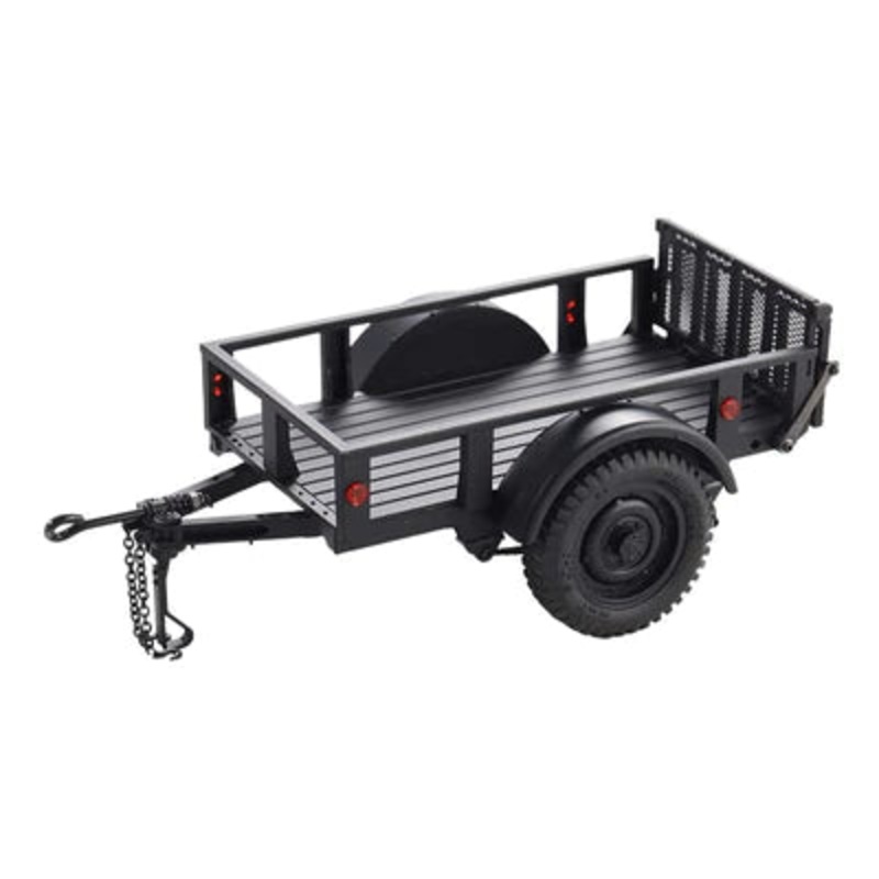 FMS FCS18 Utility Trailer B Black