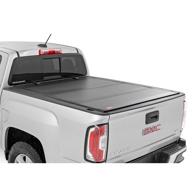 Hard Tri-Fold Flip Up Bed Cover | 6′ Bed | Chevy/GMC Canyon/Colorado (15-24)