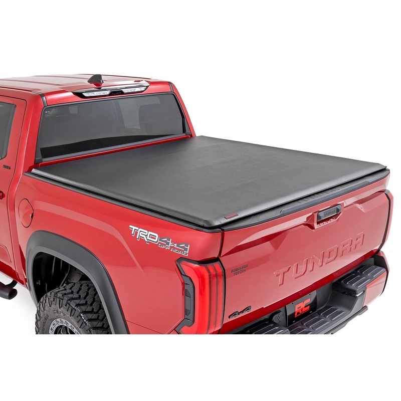 Soft Roll Up Bed Cover | 5’7″ Bed | Toyota Tundra 2WD/4WD (2022-2024)
