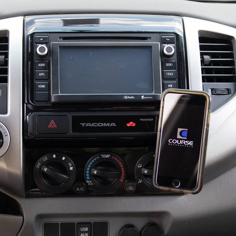 Course Motorsports Direct Fit Phone Mount for Tacoma (2005-2015)