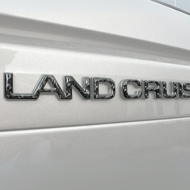 Tufskinz Rear Liftgate Letter Overlays for Land Cruiser (2024-2025)
