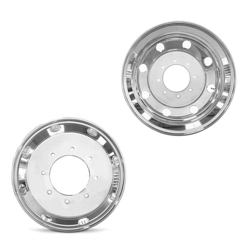 19.5×6 Road Ready RRW-3423 Polished 99-04 FORD DUALLY Wheels 8×225 Set of 6 (Fits Stock Tire Sizing)