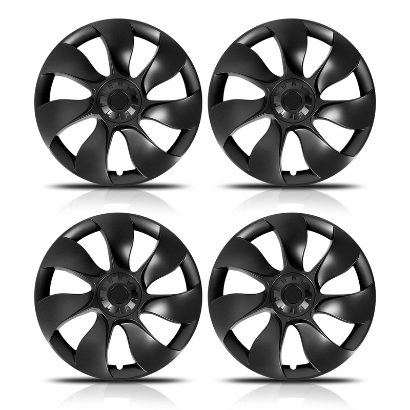 Fit For Tesla Model Y 2020-2023 Wheel Protection Covers Hub Caps, Fit 19 Inch Wheel ONLY