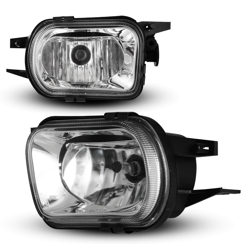 For 2001-2009 Mercedes-Benz C-Class Fog Light – Clear