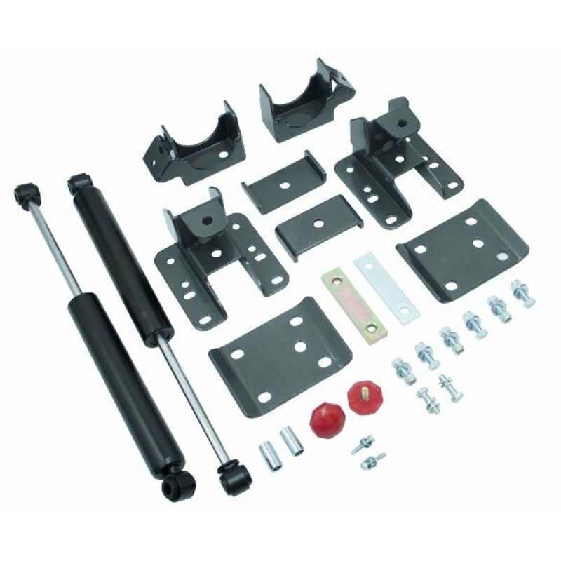 MaxTrac 60 5-6 Adjustable Rear Flip Kit with MaxTrac Shocks Compatible with  2018 Sierra 1500 2WD & 4WD | Includes Axle Relocator, Lifting Hangers, Rear Shocks, and Hardware | Provides Customizable Drop 2014
