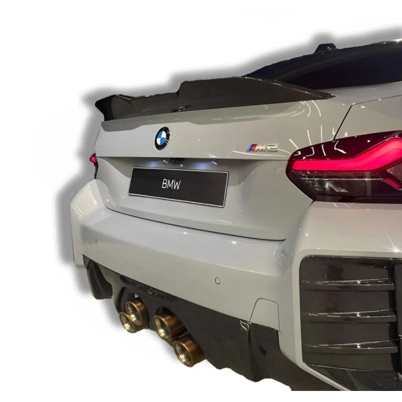 MP Style Carbon Fiber Trunk Spoiler – BMW G87 M2 & G42 2 Series