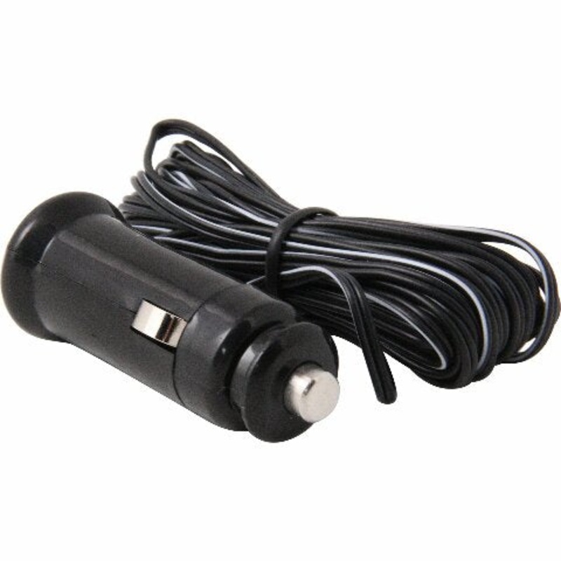 Pilot Automotive CZ-3066 Black 12V Cigarette Power Plug with 3′ Wire Lead
