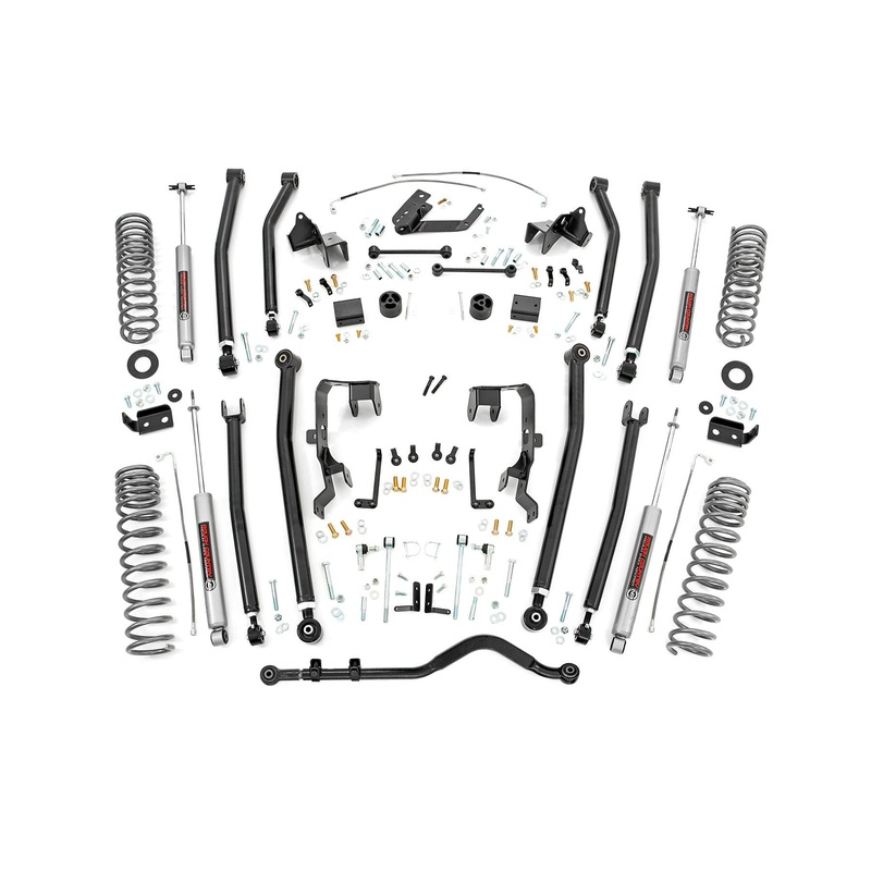 4 Inch Lift Kit | Long Arm | Jeep Wrangler Unlimited 2WD/4WD (2007-2011)