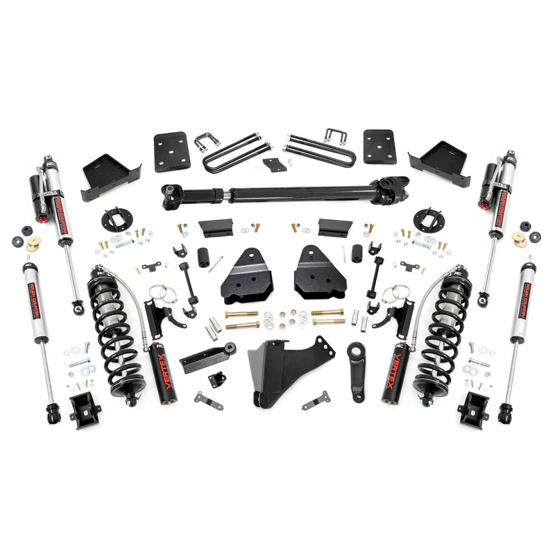 Rough Country 6 Inch Lift Kit OVLDS D/S C/O Vertex Fits Ford F-350 4WD 2017-2022