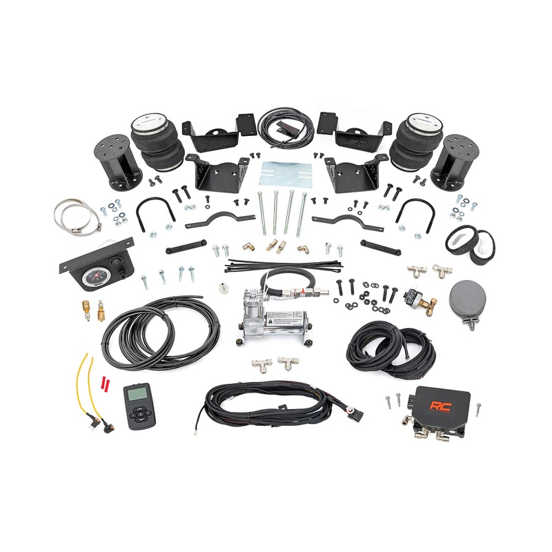 Air Spring Kit w/compressor | Wireless Controller | 7 Inch Lift Kit | Chevy/GMC 2500HD/3500HD (20-24