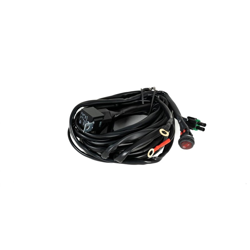 BAJA DESIGNS Squadron/S2/S1 On/Off 2-Pin Single Light Wiring Harnes – Universal