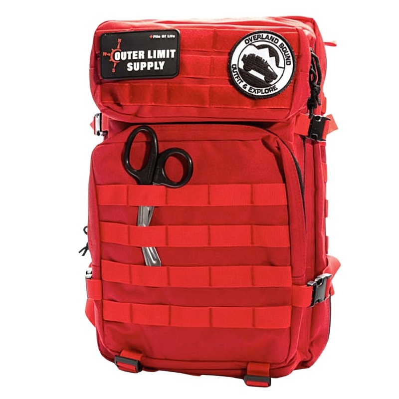 Outer Limit Supply Overland Bound 3-IN-1 First Aid Kit