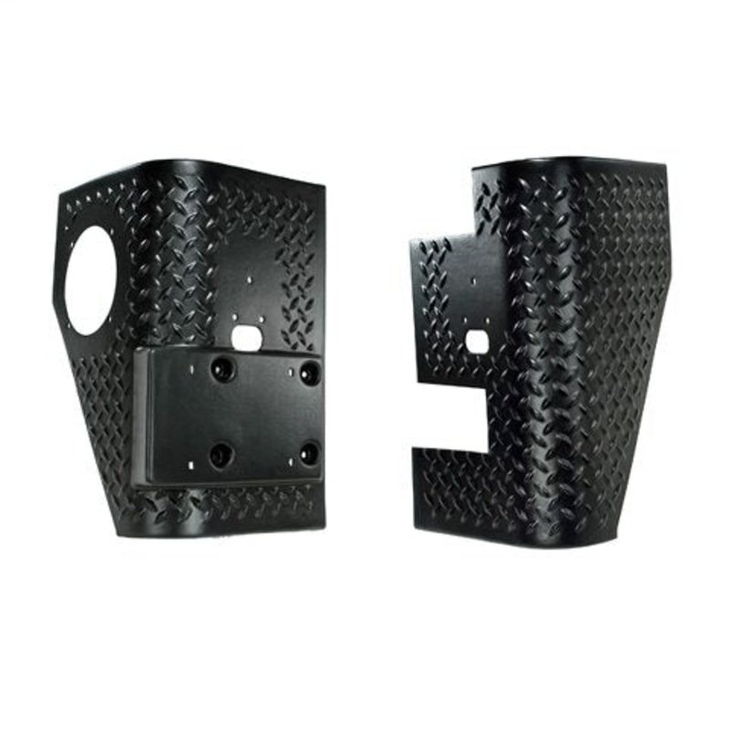 Rugged Ridge | Body Armor Kit, Rear Quarter Panel | 11650.02 | Compatible with Jeep Wrangler TJ 1997-2006
