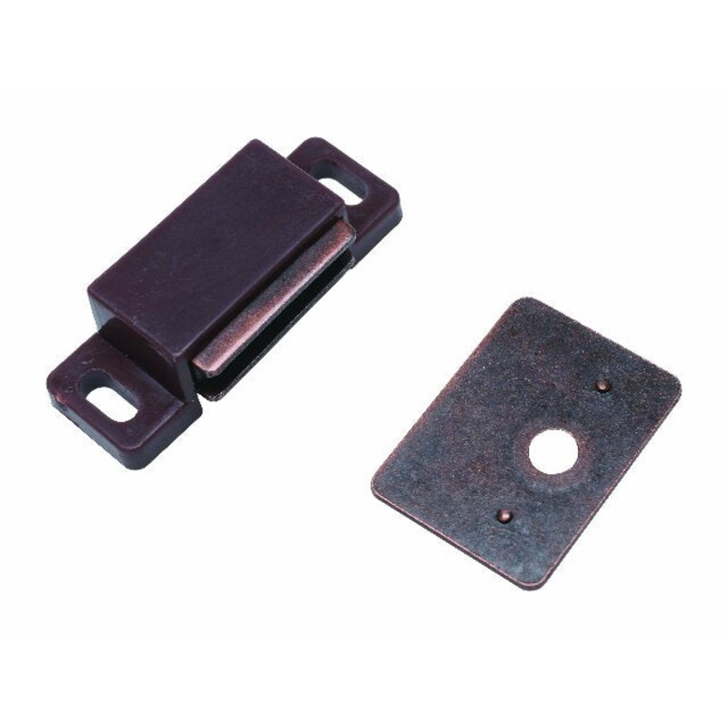 RV Designer H213, Magnetic Catch with Flat Plate, Cabinet Hardware