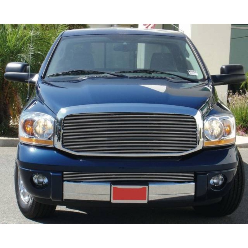 T-REX Grilles 20468 Polished Aluminum Horizontal Grille Fits 2006-2008 Dodge Ram 1500