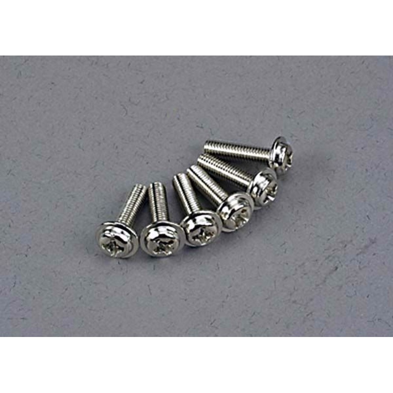 Traxxas Screws Washerhead 3x12mm (6)