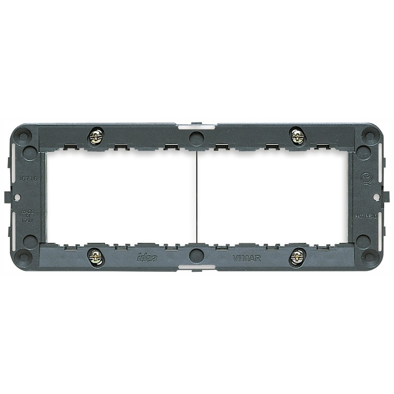 Vimar Mounting Frame 6-Module Gray 16716