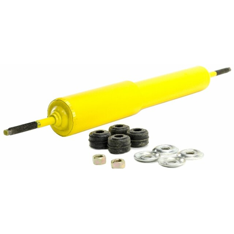 Lippert Replacement Heavy-Duty Shock Compatible with RV Trailer Suspension System, Yellow, Measures 8-5/8″ Compressed, 13-1/2″ Extended, Bolt-On, One Per Package – 283280