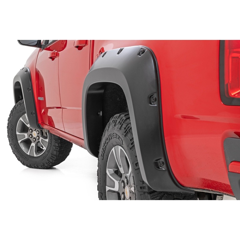 Pocket Fender Flares | GBA Gloss Black | Chevy Colorado 2WD/4WD (2015-2022)