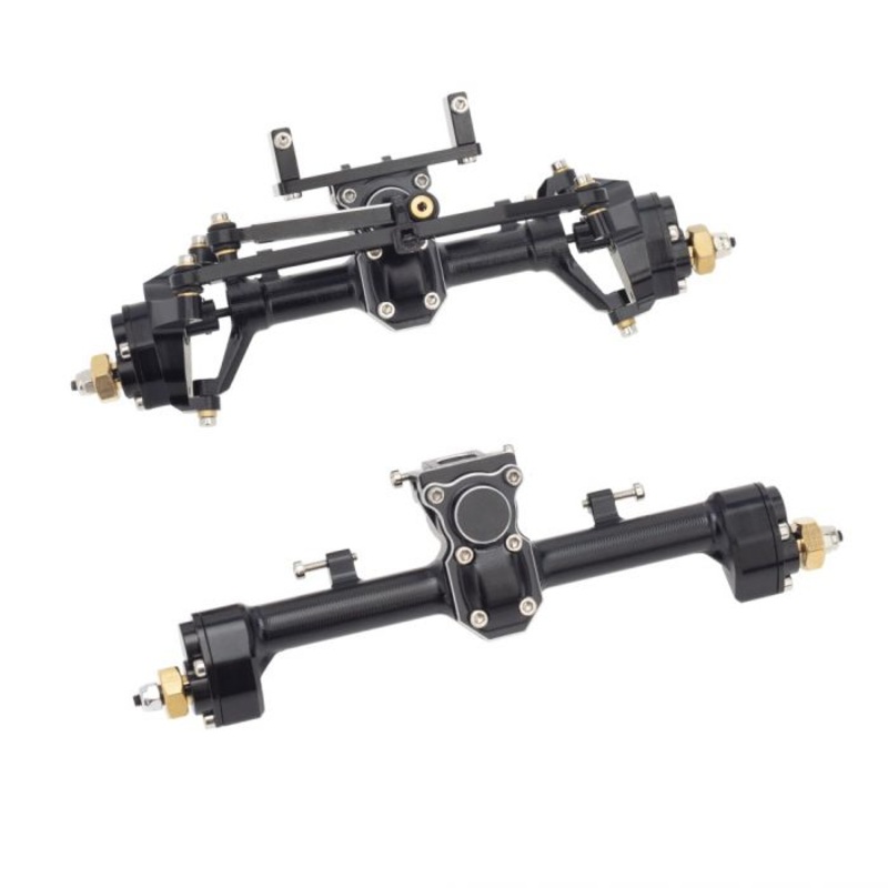 Power Hobby Front and Rear Portal Axles Housing SCX24 C10 Jeep Bronco