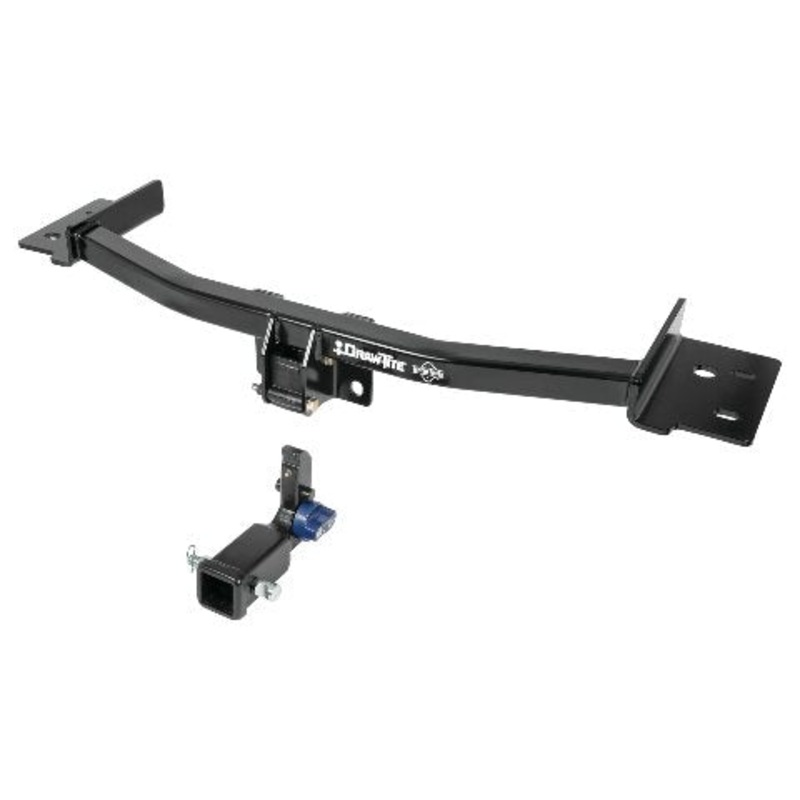 Draw-Tite 76910 Hidden Hitch Completely Hidden Trailer Hitch 2 in. Removable Receiver, Black, Compatable with 2020-2022 Ford Explorer, 2020-2023 Lincoln Aviator
