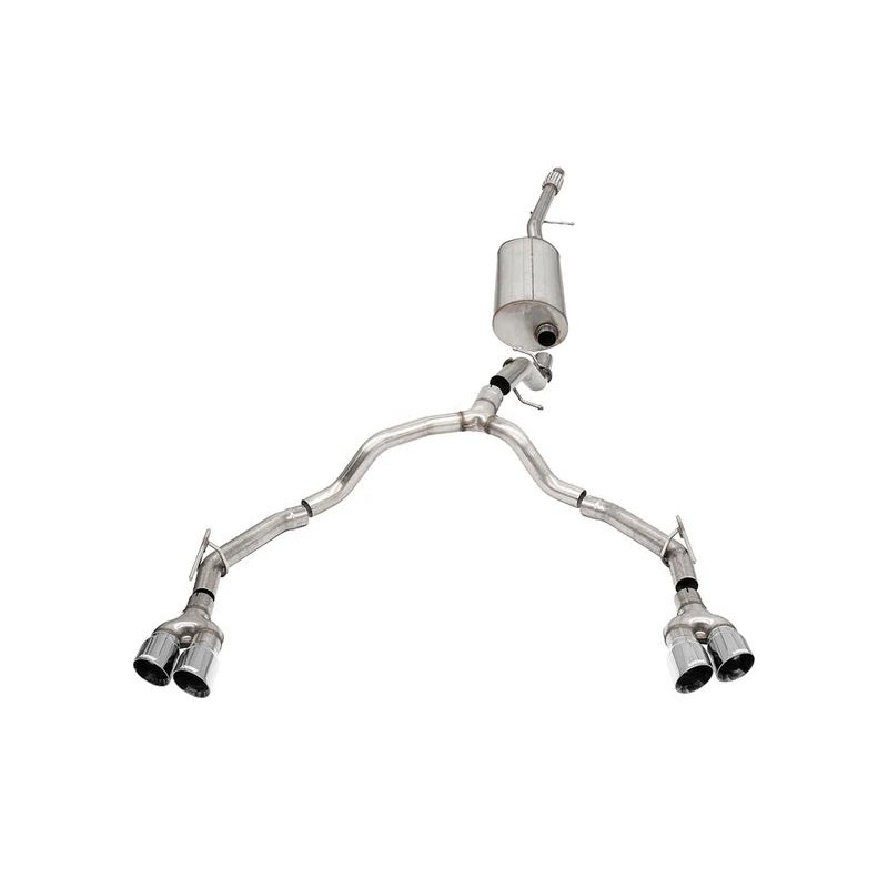 Corsa Performance – Sport / 3.0 in Cat-Back DRE 4.0 in Twin Tips | 2021-2024 Chevrolet Suburban, GMC Yukon XL 5.3L