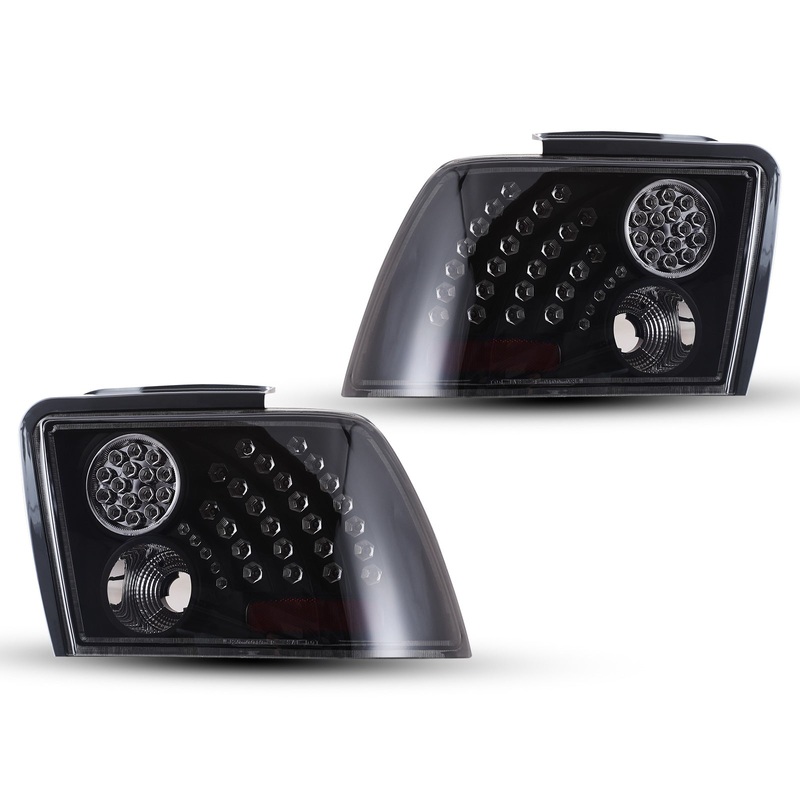 For 1999-2004 Ford Mustang LED Tail Light – Black/Smoke
