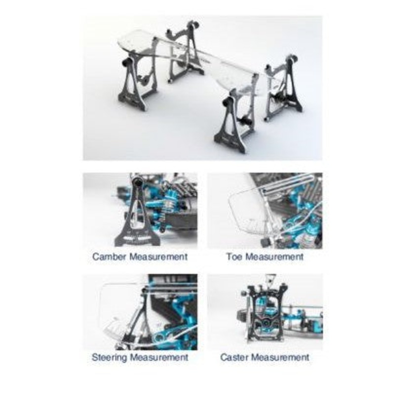 Power Hobby Camber / Toe / Steering / Caster Measurement Setup Tool