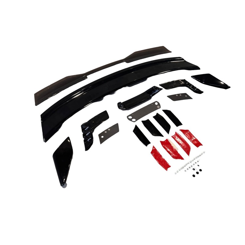 Pre-Order 2015-2023 Ford Mustang S650 Style Dark Horse Spoiler Gloss Black ABS