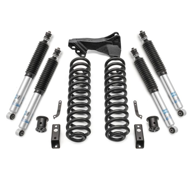 Ready Lift – 2.5″ Coil Spring Front Lift Kit W/Bilstein Shocks Front/Rear – Ford Super Duty Diesel 4WD 2017-2019