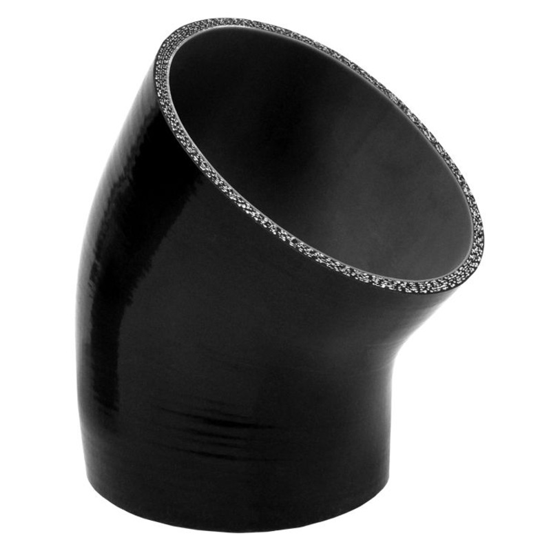 5.0 Inch 45 Deg 6MM 5-Ply Silicone Elbow PPE Diesel