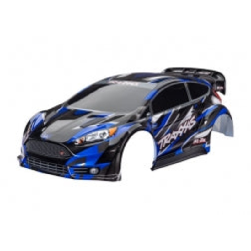 Body, Ford Fiesta ST Rally Brushless, blue