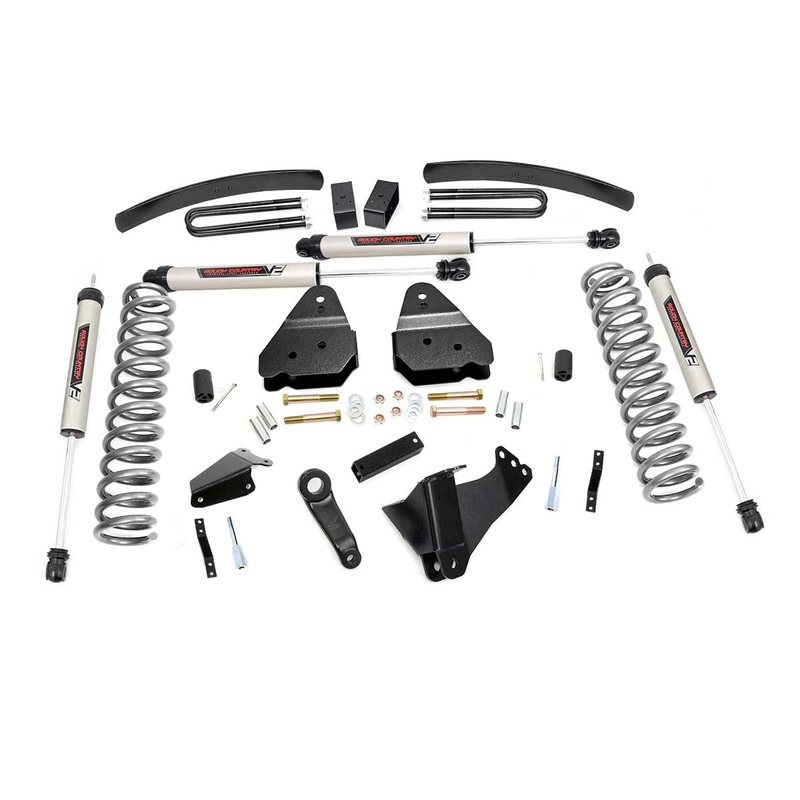 Rough Country 6 Inch Lift Kit Diesel V2 Fits Ford F-350 4WD 2005-2007