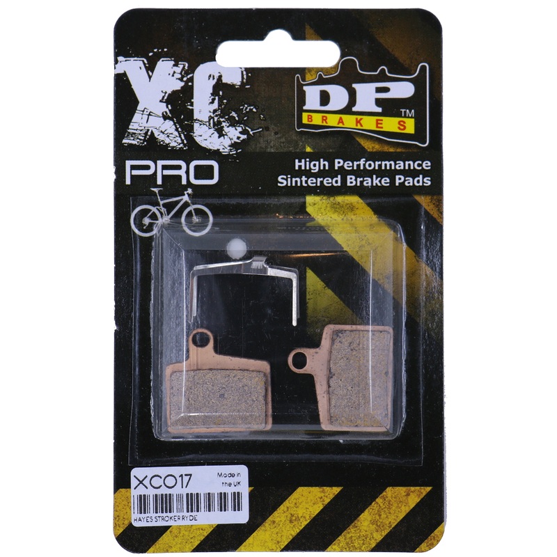 XC PRO – DP BRAKES X-Country Sintered Disc Brake Pads for Hayes Stroker Ryde