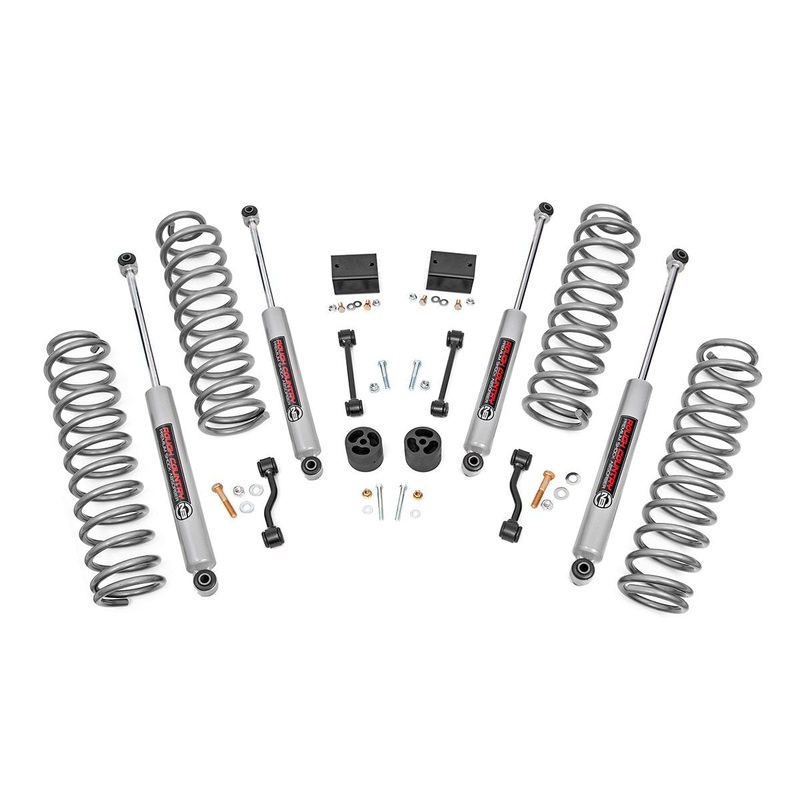 2.5 Inch Lift Kit | Coils | Jeep Wrangler Unlimited 4WD (2024)