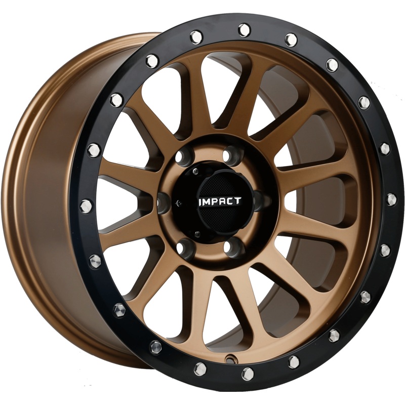 Impact Offroad 17X9 Offroad Wheel 884|6X139.7 PCD |0mm Offset |107.7mm CB BRONZE/BLACK BEED Rims