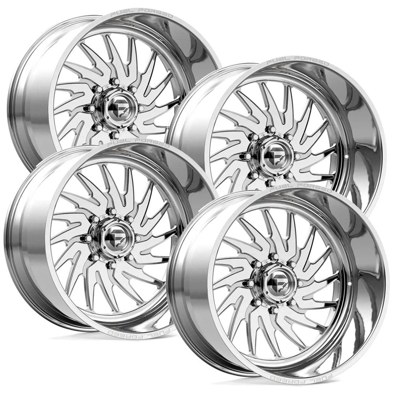 Fuel Shank FF110 Forged Aluminum Chevy & GMC 2500/3500 Wheel Set (8×180)