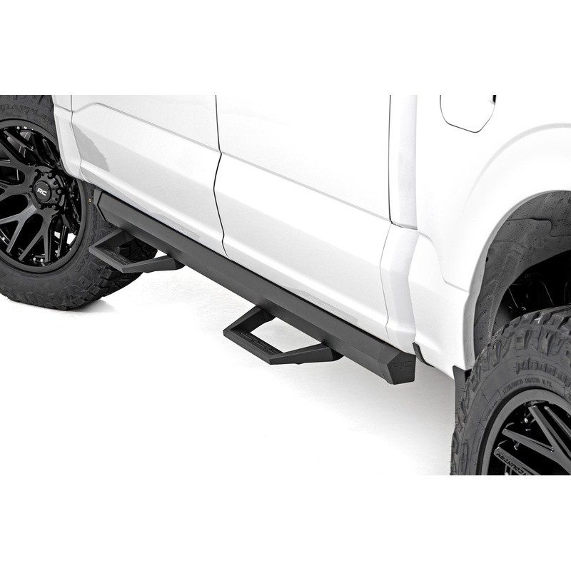 SRL2 Adj Aluminum Step | Crew Cab | Ford F-150/Lightning/F-250/F-350/Raptor (15-24)