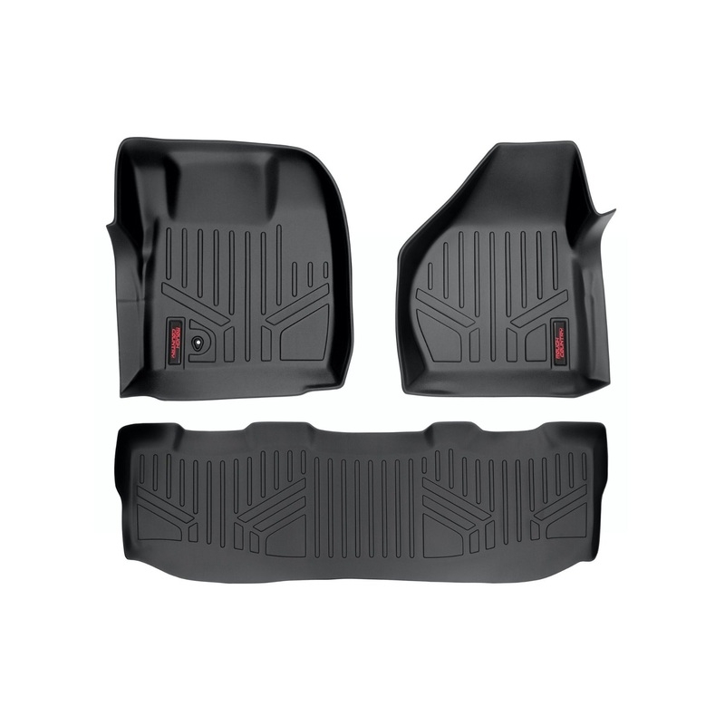 Floor Mats | FR & RR | Crew Cab | Ford F-250/F-350 Super Duty 2WD/4WD (08-10)