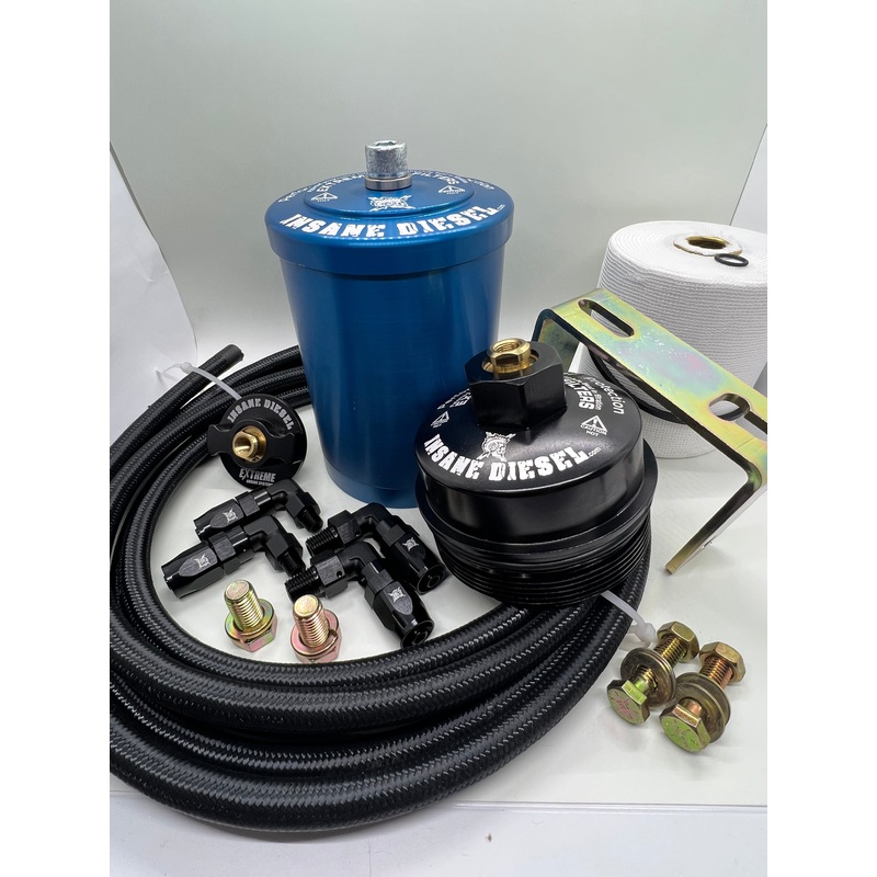 Ford 6.4L Power Stroke Bypass Oil Filter Frame Mount Kit