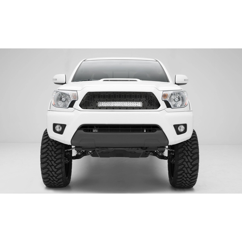 T-REX Grilles 7319381-BR Black Mild Steel Laser Cut Pattern Grille Fits 2012-2015 Toyota Tacoma