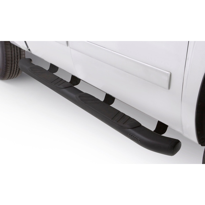 5 In Oval Bent Nerf Bars Composite Black 22758052