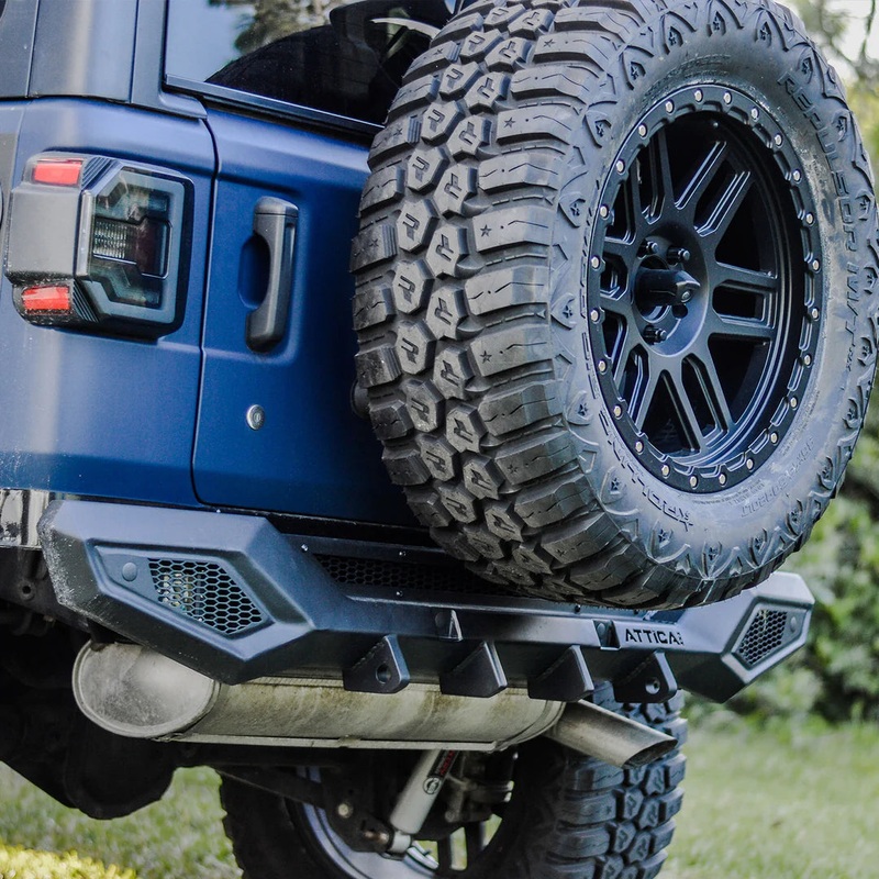 Attica 4×4 Terra Series Rear Bumper for Jeep Wrangler JL (2018-2023)
