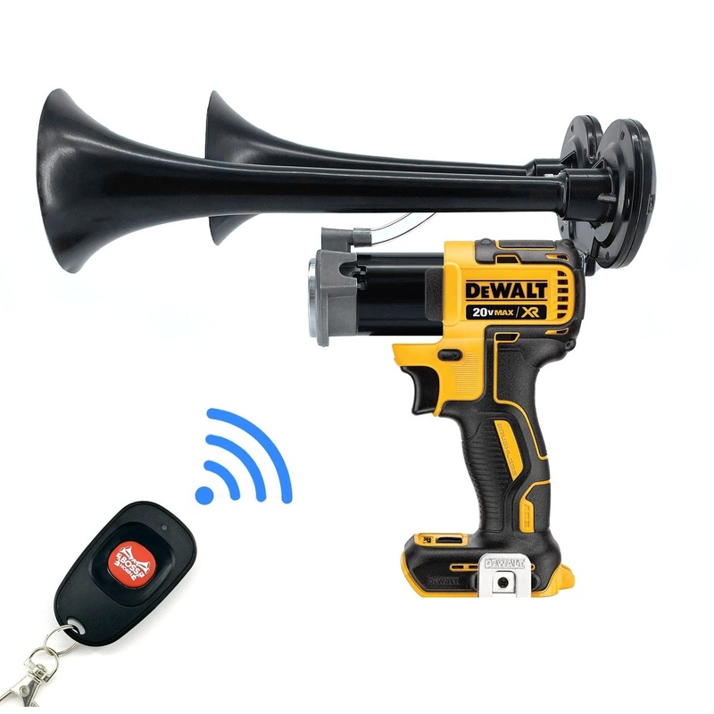 BossHorn Dewalt Dual Train Horn